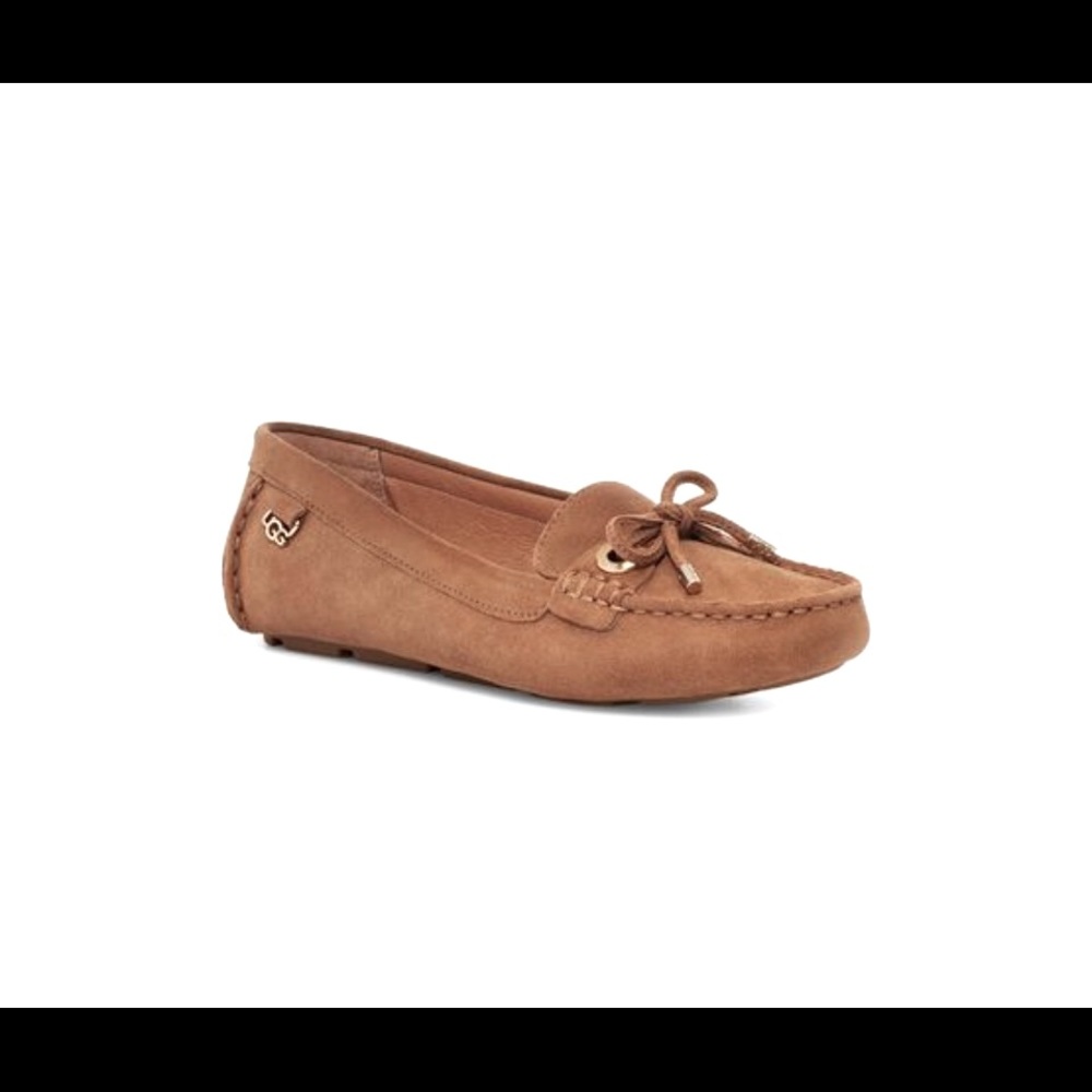 Ugg Eevon suede moccasins, size 9.